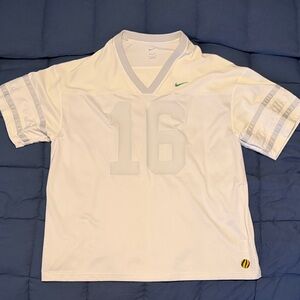 Nike Dri-Fit Mens Green Plain Football Jersey DV7364-100